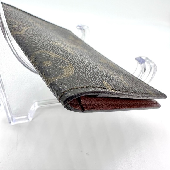 Authentic Louis Vuitton Porte 2 Cartes Vertical Bifold ID / Card Holder EUC - Picture 12 of 13